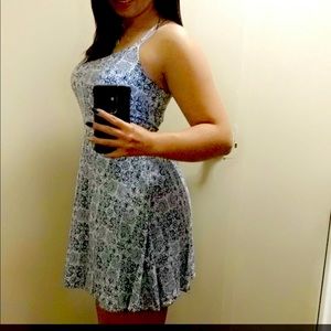 Garage dress with strappy back